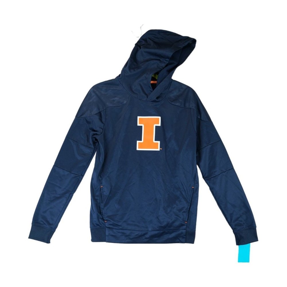 NWT Gen2 Illinois Blue Hoodie Sweatshirt Young‎ Size Large 14/16